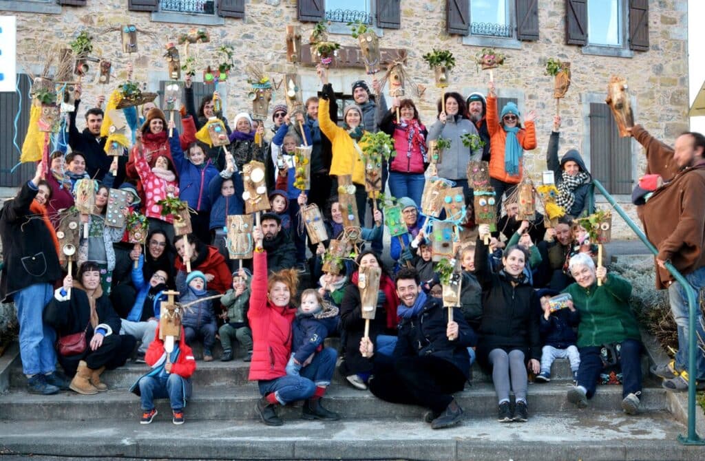 La compagnie de spectacle pluridisciplinaire Aubépine à Aspret-Sarrat ce samedi 8 novembre.