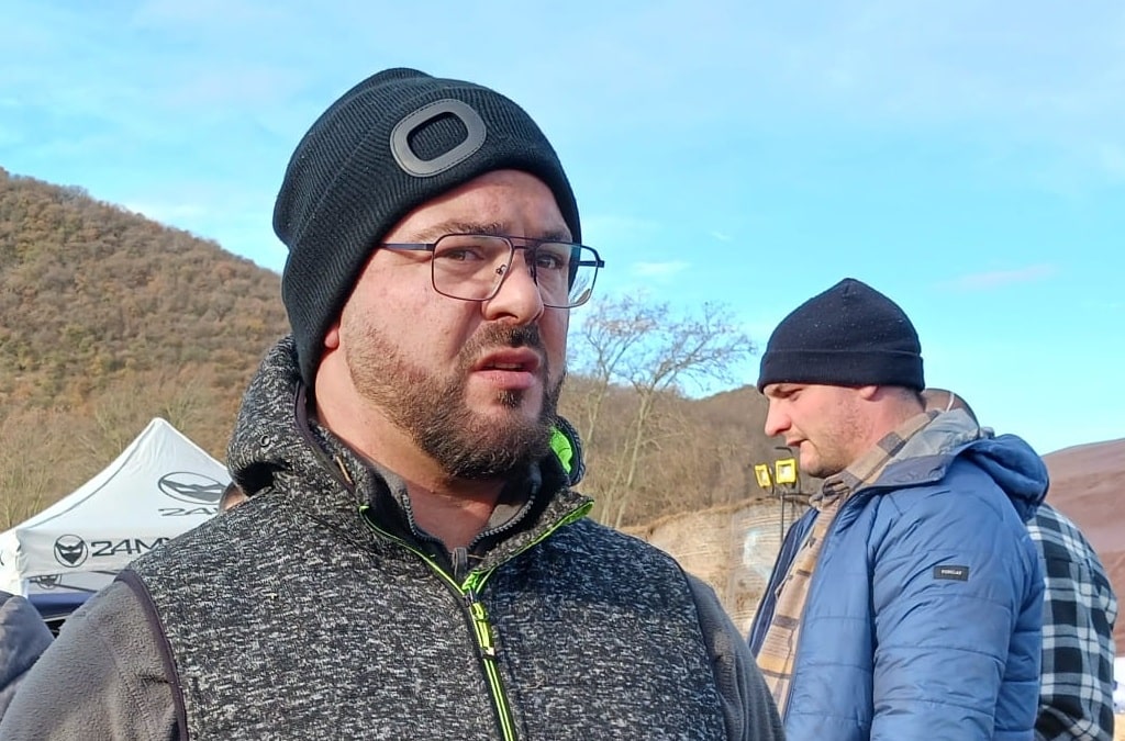 Julien Dussieu, agriculteur aux Toureilles.