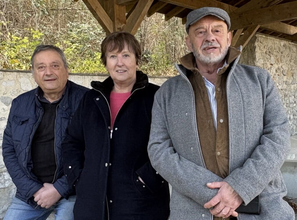 Rosario Lissandro, Anne-Marie Echevarne, Serge Larqué (de g. à dr.).