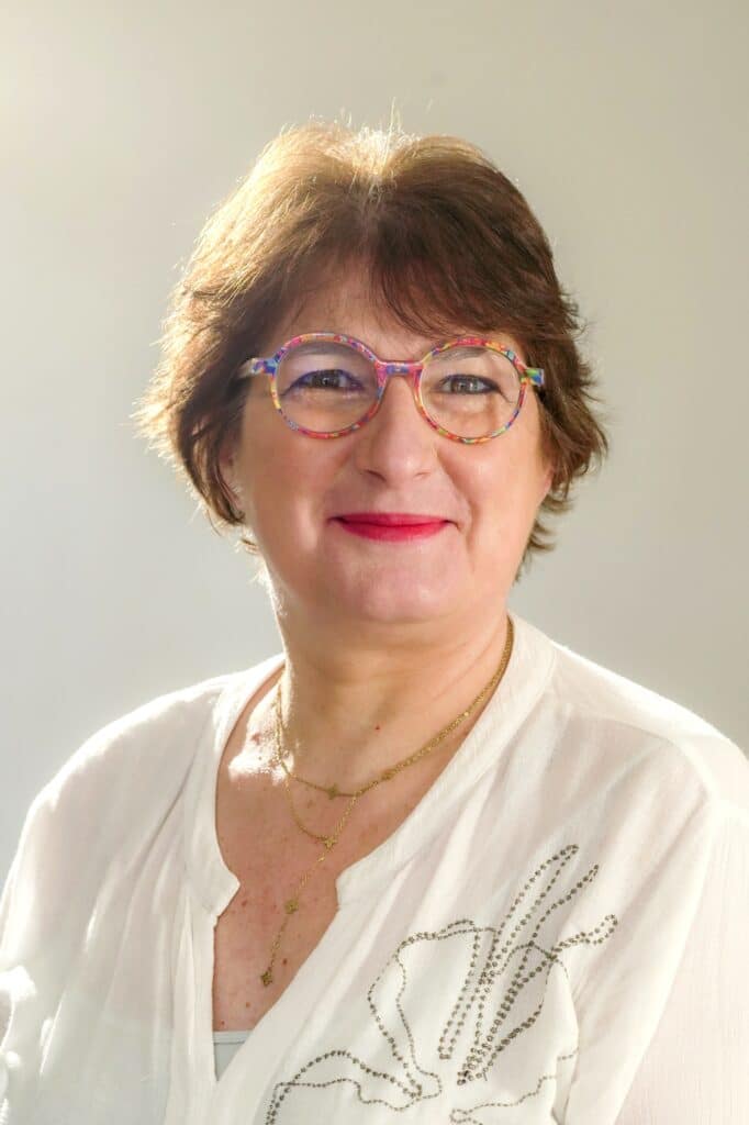 Françoise Poujardieu, candidate de la liste citoyenne de gauche et écologiste aux élections municipales de Saint-Gaudens.