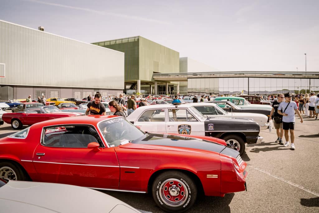Plus de 1 200 véhicules américains ont investi les espaces extérieurs du MEETT lors de l’American Day.